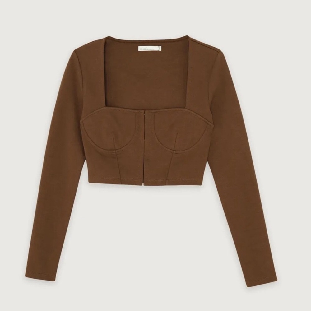 OAK + FORT Corset Top Size L